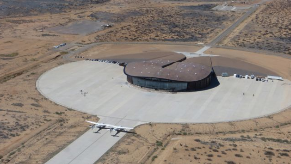 فرودگاه فضایی برای پرتاب گردشگران به لبه فضا آماده شد