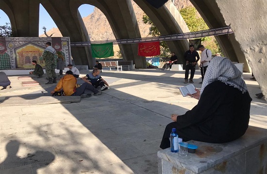 حضور رئیس قوه قضائیه در مقبرةالشهداء کلکچال+تصاویر