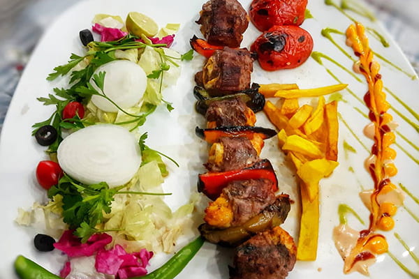 کباب بلغاری با مرغ