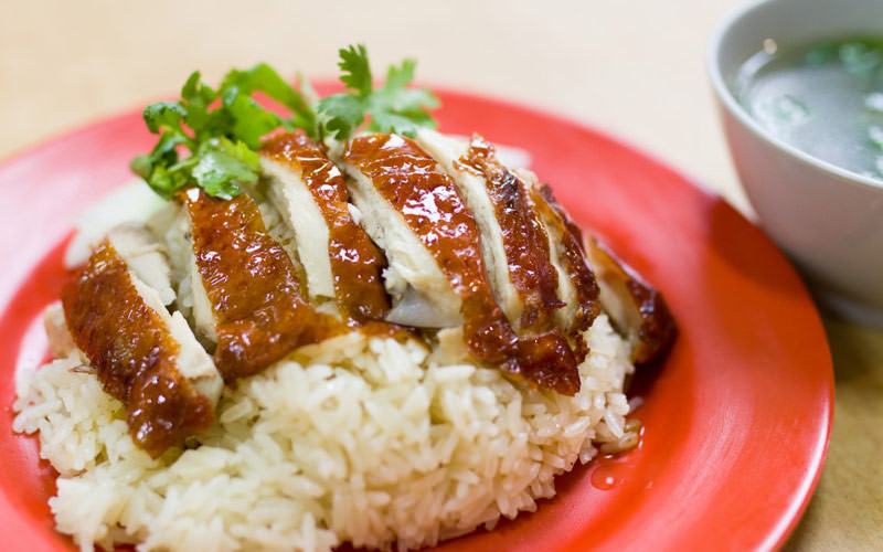 پلوی مرغ – سنگاپور