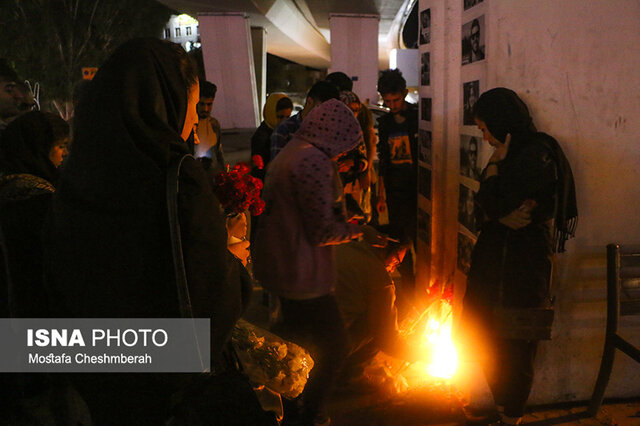 همدردی مردم بندرعباس با خانواده جانباختگان هواپیمای اوکراینی / عکس