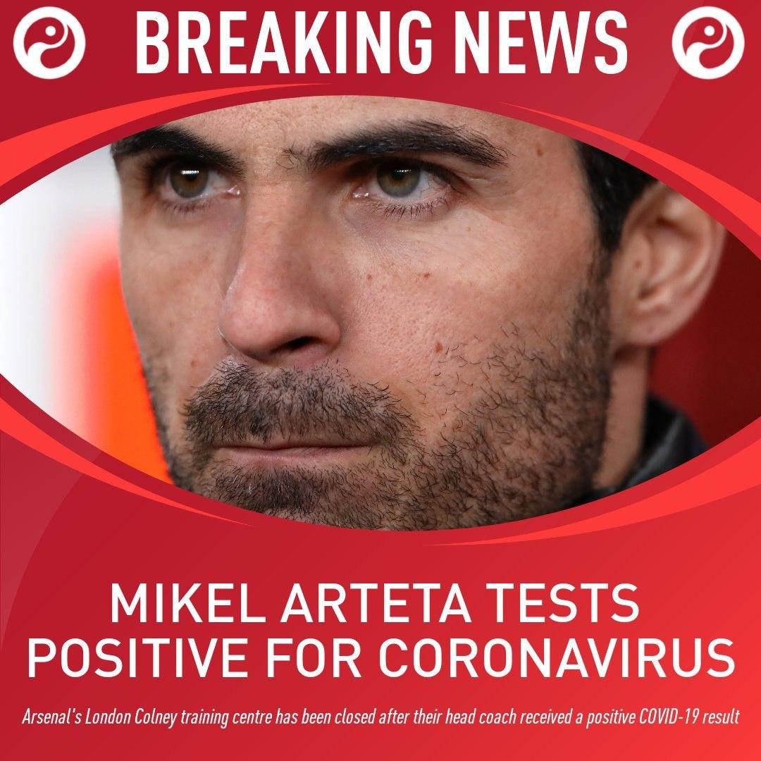 شوک به فوتبال، سرمربی آرسنال کرونا گرفت