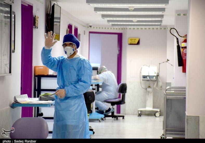 گزارش تصویری از بخش قرنطینه بیماران کرونایی در بیمارستان امام رضا(ع) تبریز
