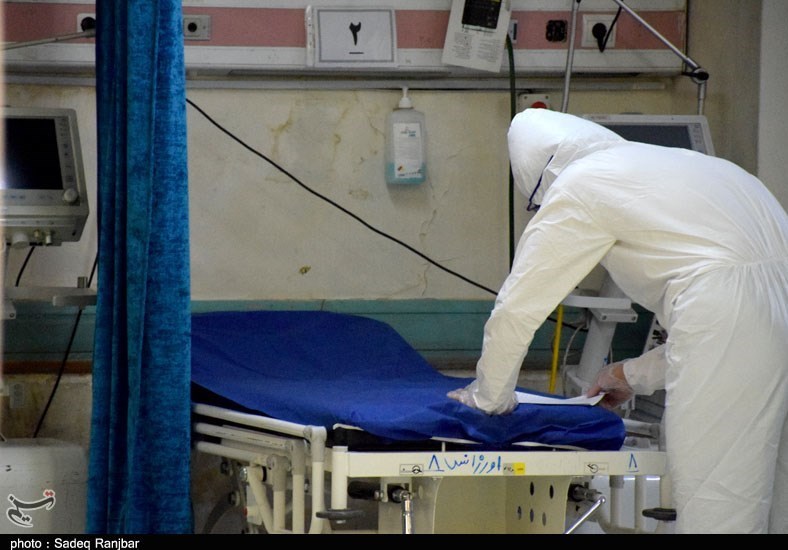 گزارش تصویری از بخش قرنطینه بیماران کرونایی در بیمارستان امام رضا(ع) تبریز