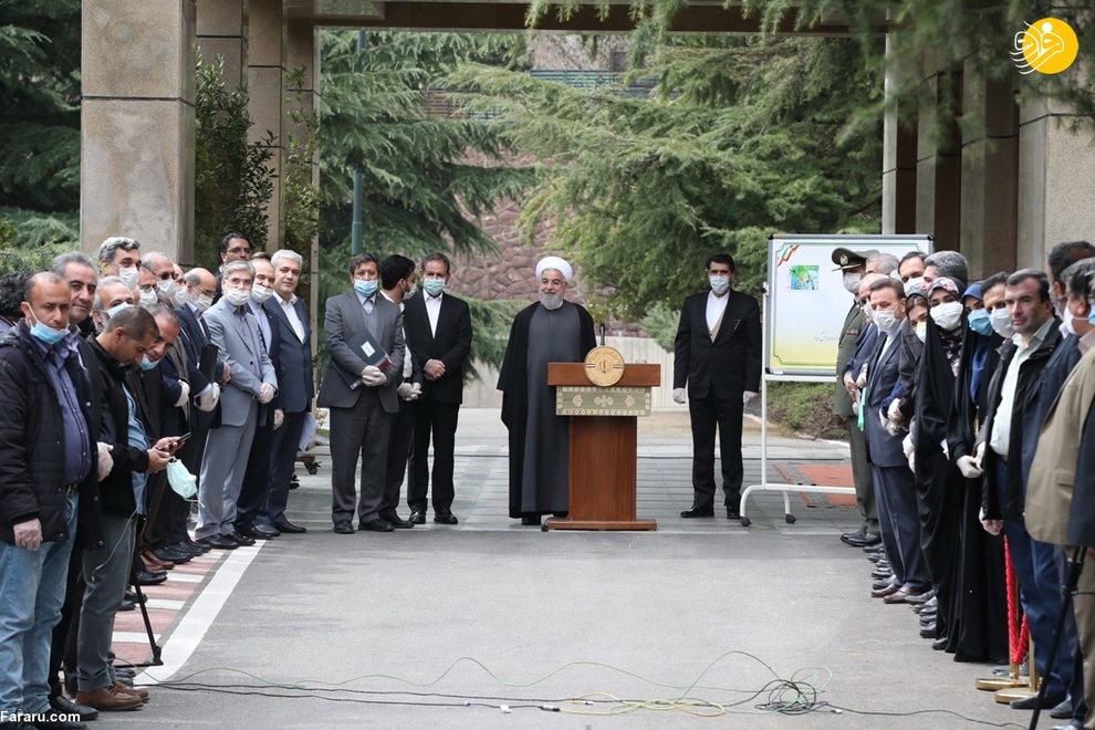 تصاویر آخرین جلسه هیات دولت در سال ۹۸