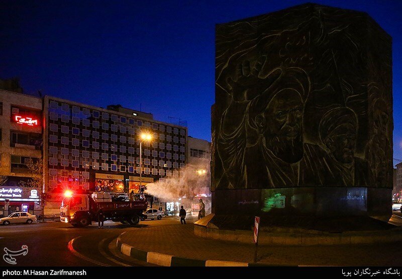 آتش‌نشانی , سازمان آتش‌نشانی تهران , ویروس کرونا , معاونت خدمات شهری شهرداری تهران , 