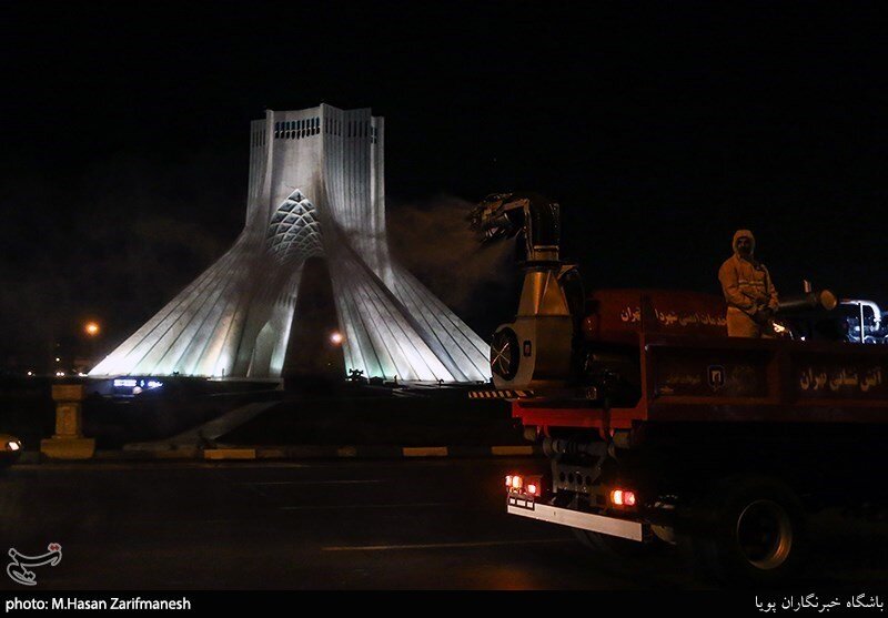 آتش‌نشانی , سازمان آتش‌نشانی تهران , ویروس کرونا , معاونت خدمات شهری شهرداری تهران , 
