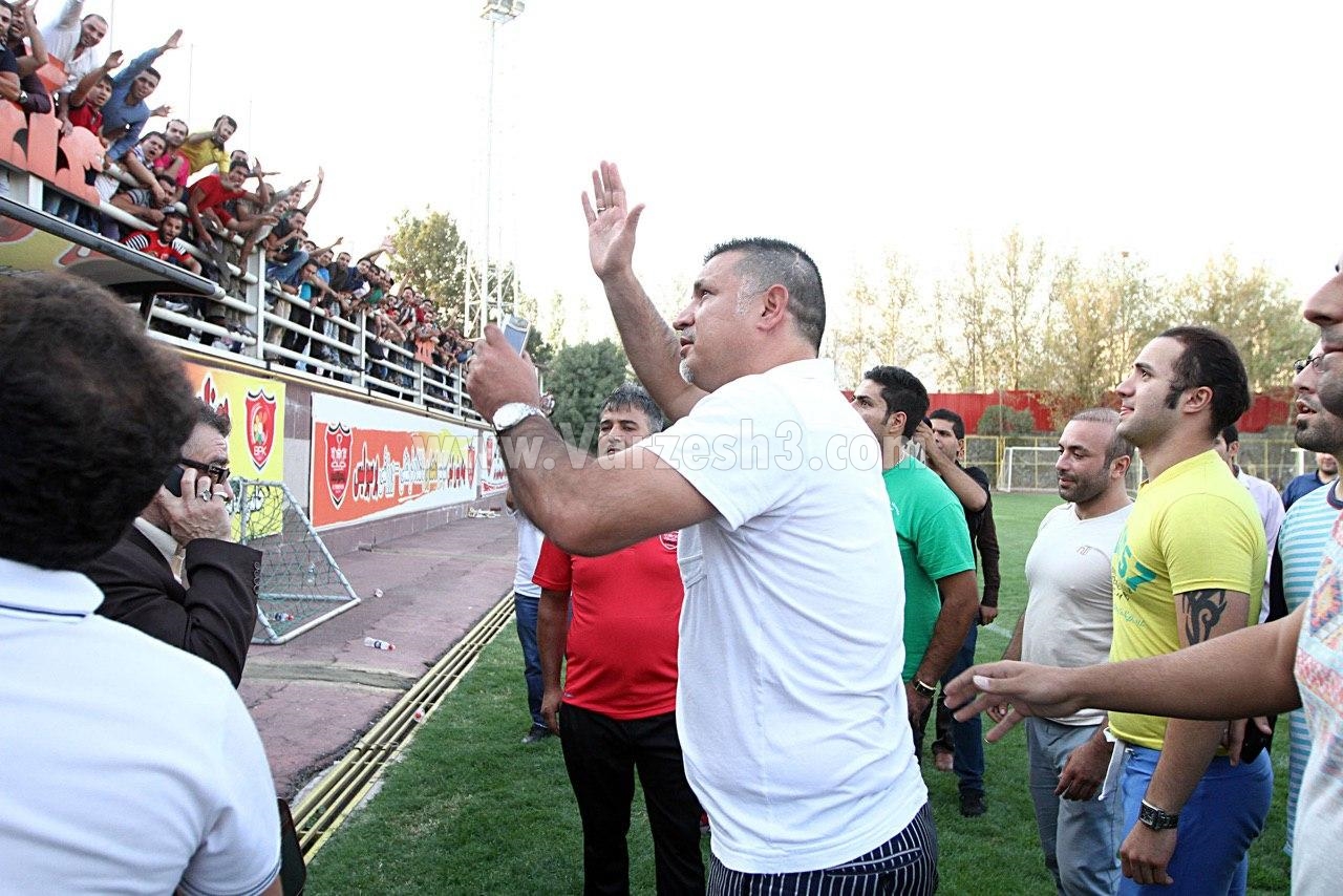 جنجالی‌ترین روز تمرین پرسپولیس/ عکس