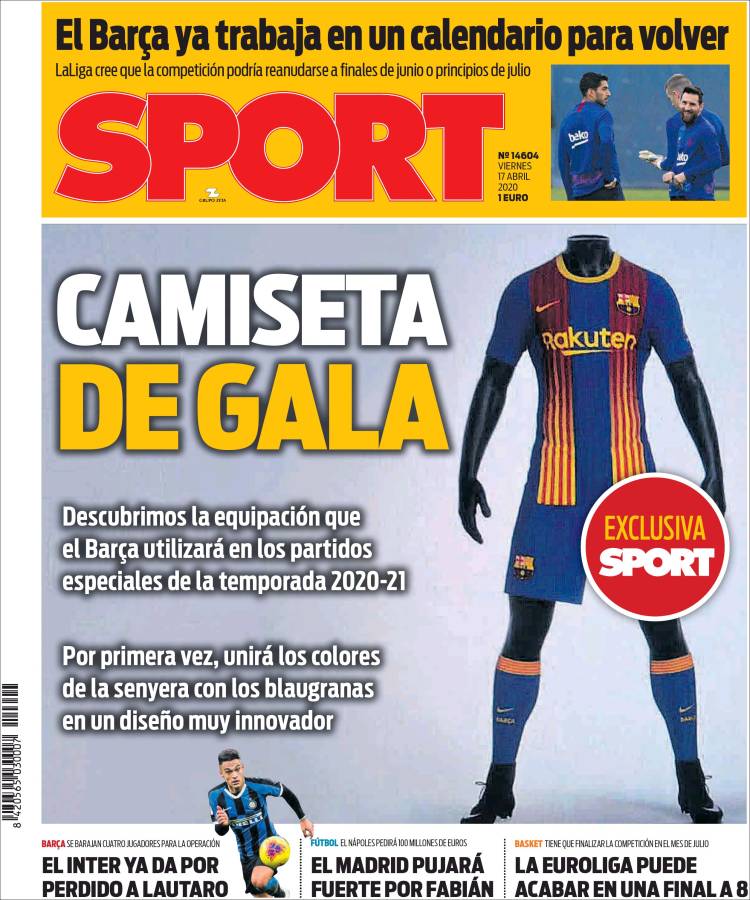 پیراهن خاص بارسلونا را ببینید/عکس