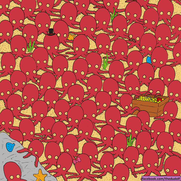 چند معمای تصویری که تیزبین‌ترین چشم‌ها هم قادر به حلشان نیست