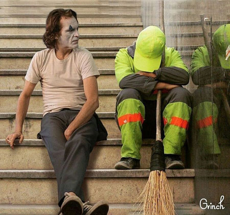 تصاویری دیدنی؛ جوکر و ملکه الیزابت در تهران