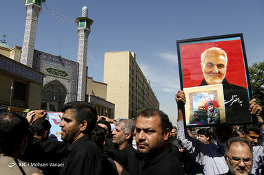 تشییع پیکر شهید «اصغر پاشاپور»