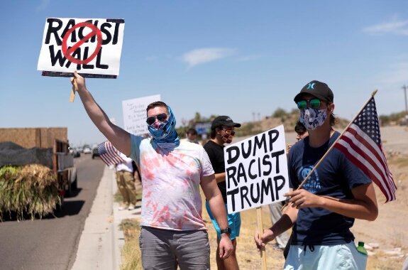 معترضان از تاریخ و ارزش‌های آمریکایی ما متنفر هستند