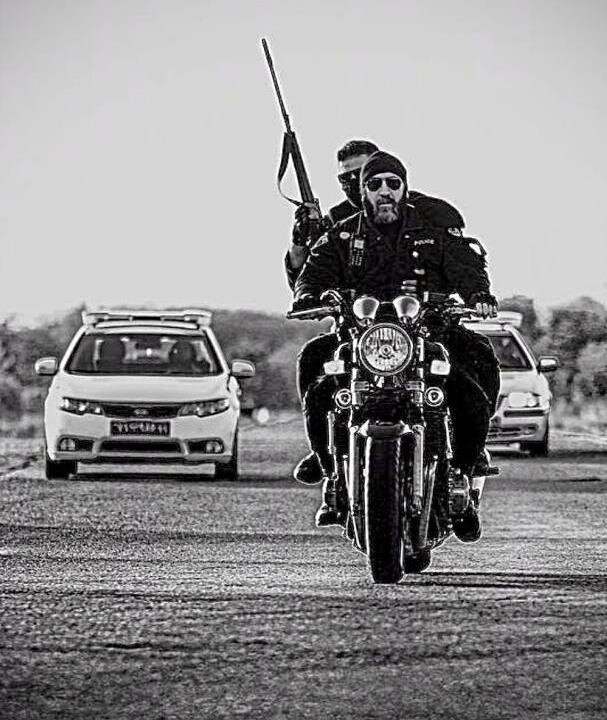 علی انصاریان پلیس شد/عکس