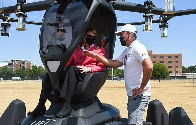 خودروی پرنده نیروی هوایی آمریکا آزمایش شد