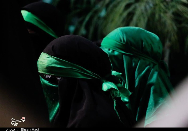 تعزیه‌خوانی حسینی هیئات مذهبی در مشهدمقدس/ تصاویر