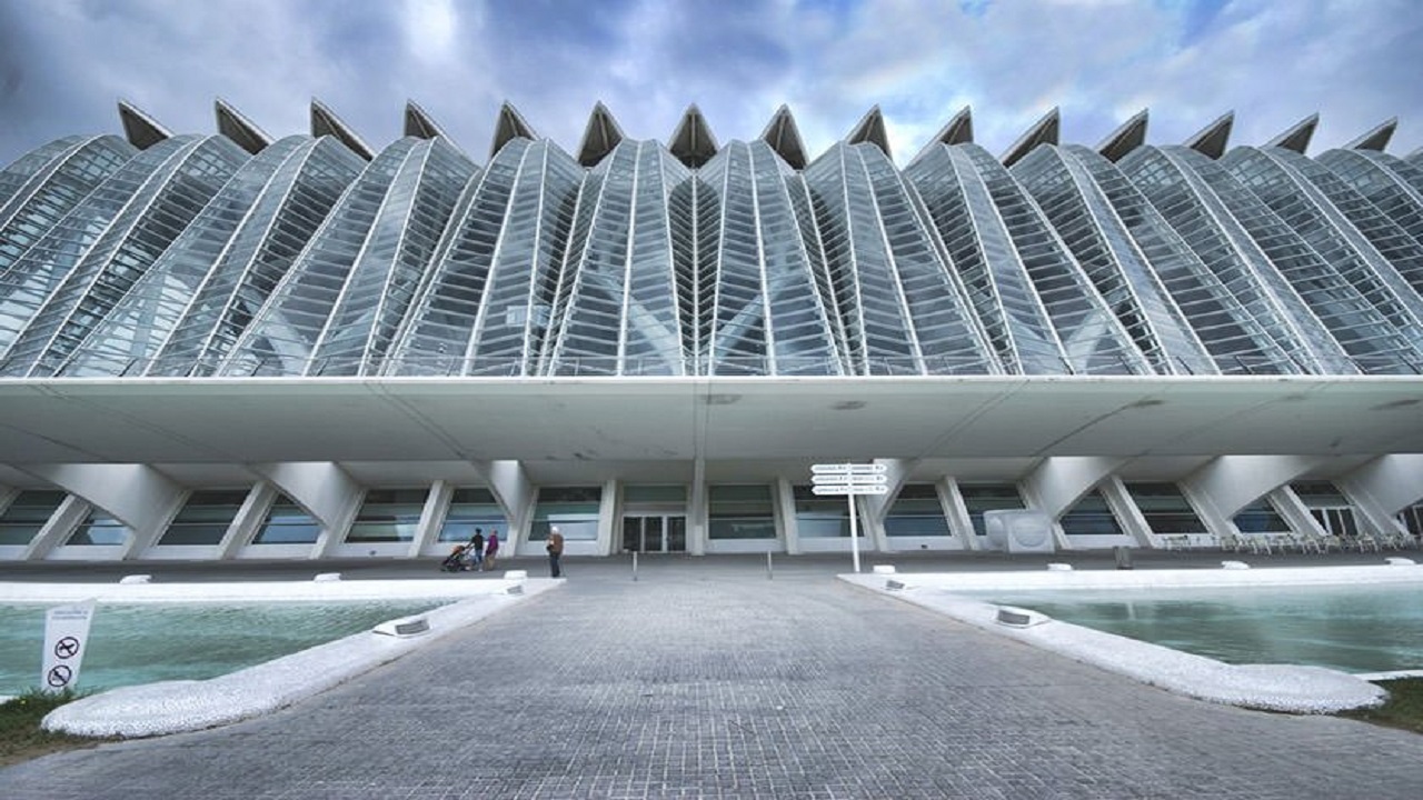 موزه‌ای به شکل اسکلت نهنگ+تصاویر