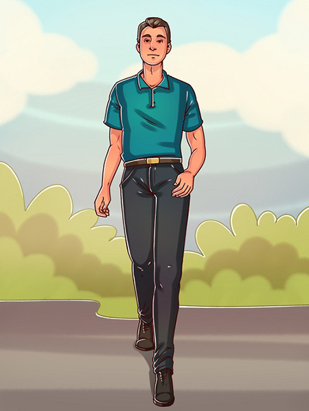 شخصیت شناسی براساس طرز راه رفتن!