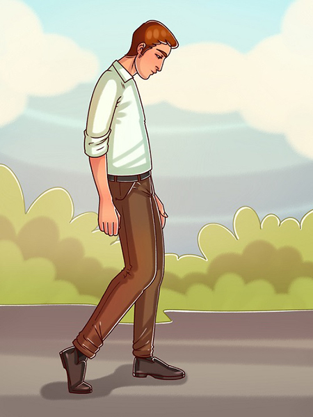 شخصیت شناسی براساس طرز راه رفتن!