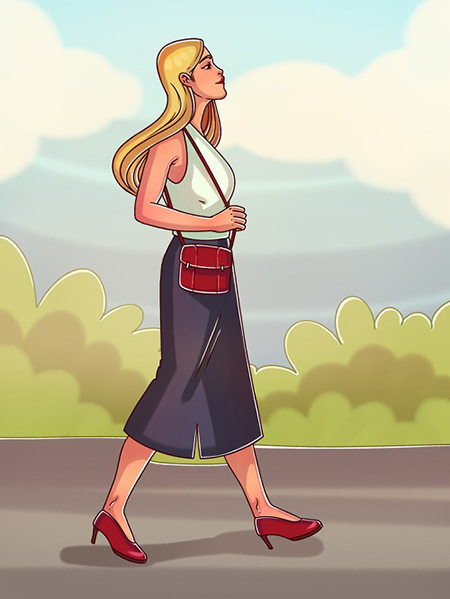 شخصیت شناسی براساس طرز راه رفتن!