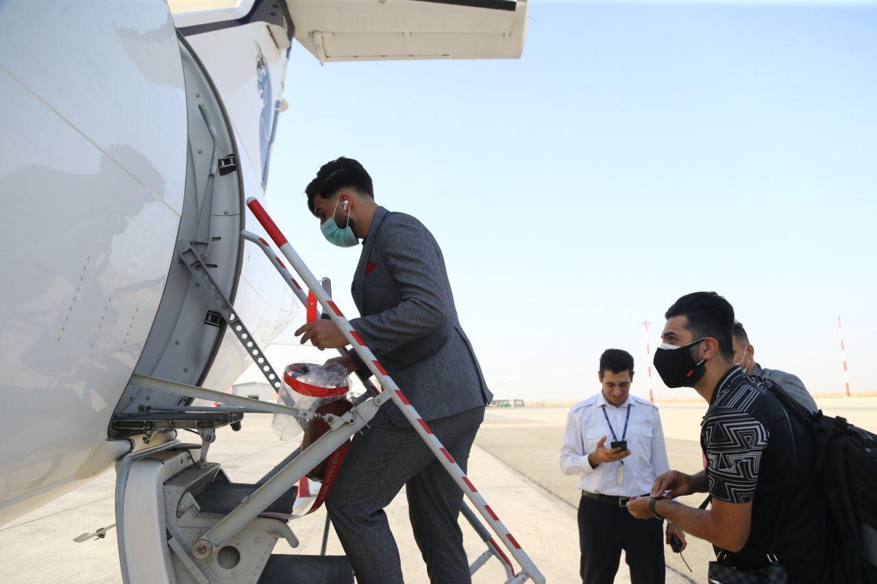 تصاویری از کاروان پرسپولیس در سفر به قطر