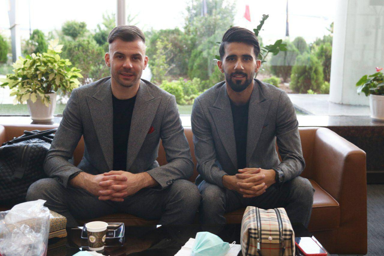 تصاویری از کاروان پرسپولیس در سفر به قطر