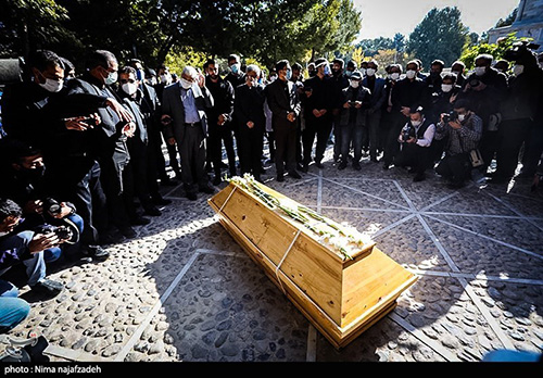 مراسم خاکسپاری مرحوم استاد شجریان در طوس