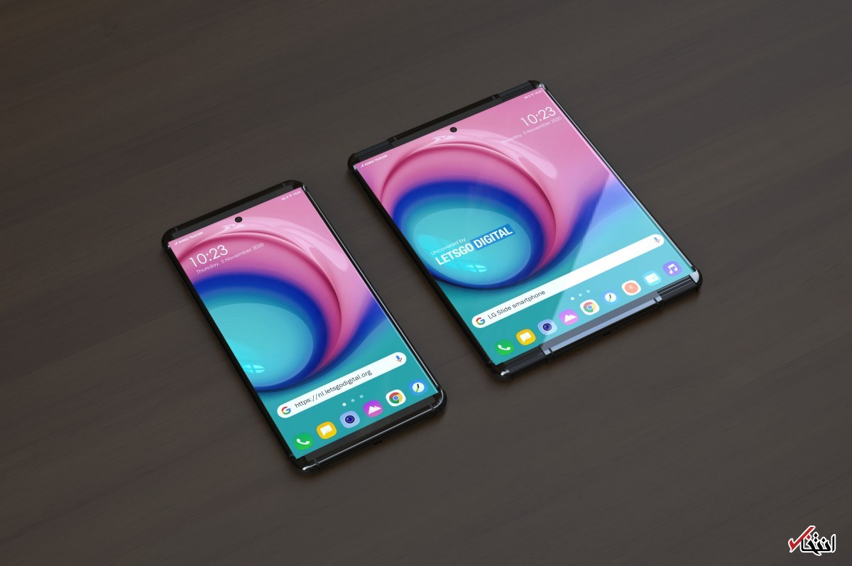 نام تلفن هوشمند رولی ال جی 