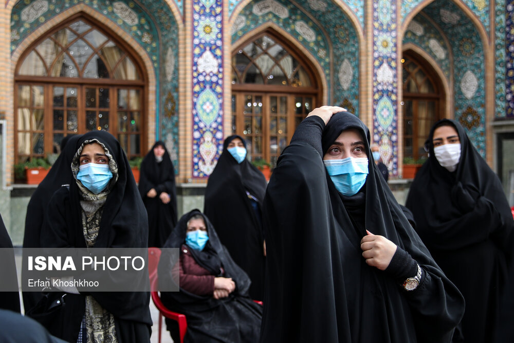 مراسم تشییع و خاکسپاری شهید فخری‌زاده