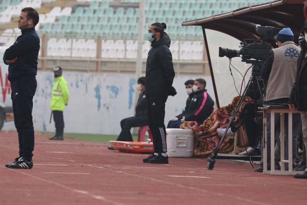 تصویری از مسعود شجاعی در اولین تجربه سرمربیگری