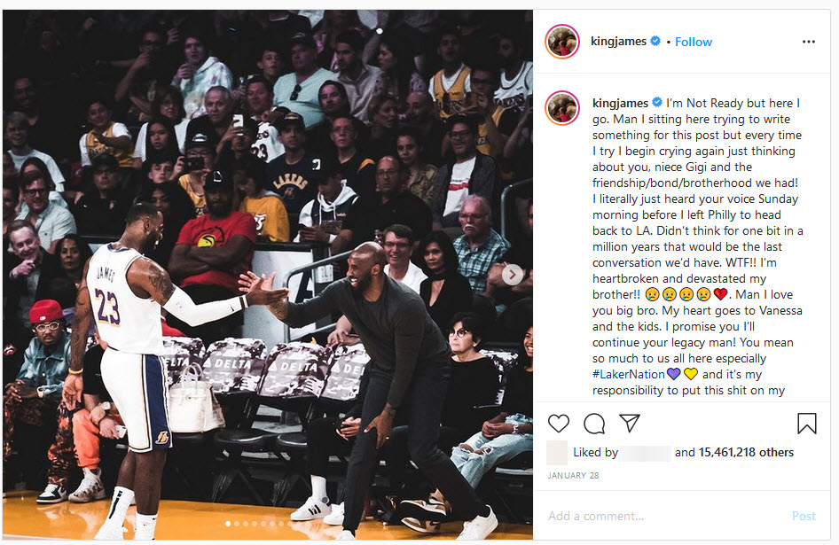 پرلایک‌ترین پست‌های اینستاگرام در سال ۲۰۲۰