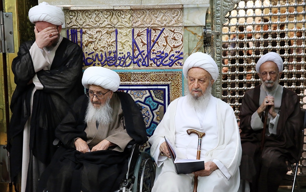 آیت الله مصباح یزدی به روایت تصویر