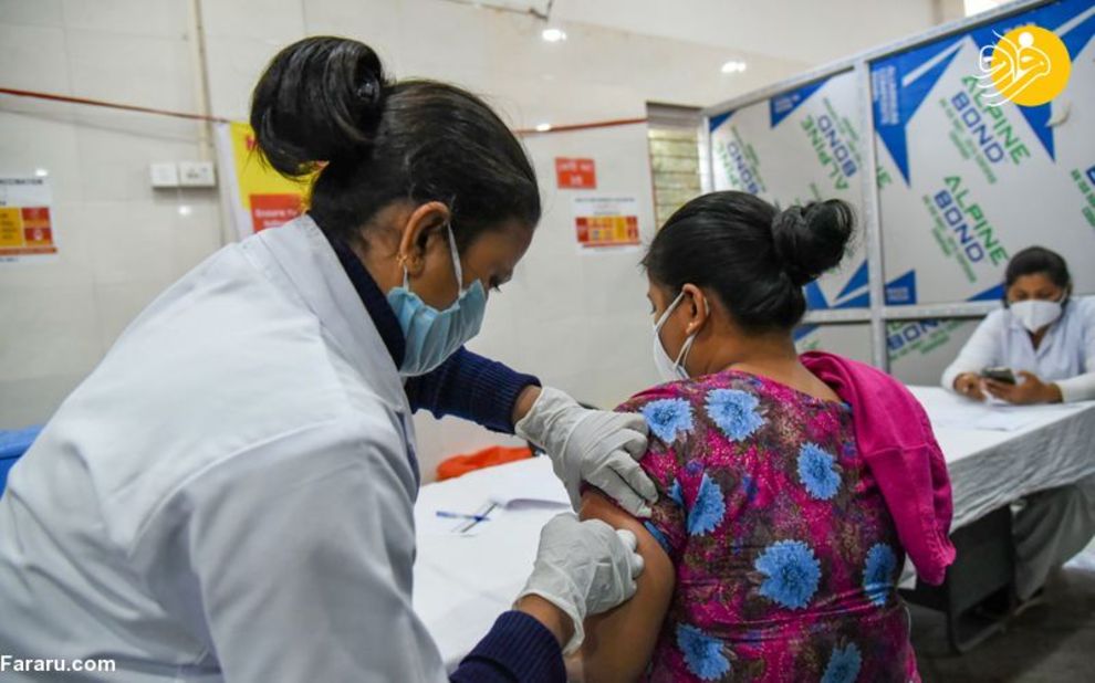 آغاز واکسیناسیون کرونا در هند/ تصاویر