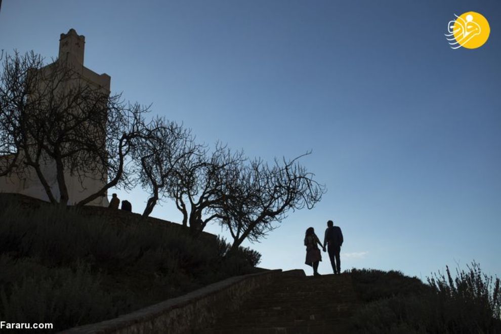 شهر آبی رنگ مراکش، عاری از ابتلا به کرونا است/ تصاویر‌