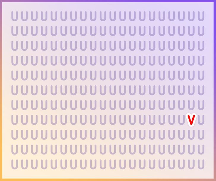 معما: حرف متفاوت را در این تصاویر پیدا کنید