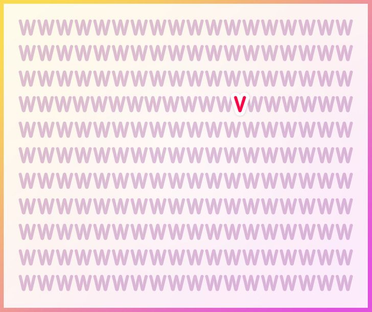 معما: حرف متفاوت را در این تصاویر پیدا کنید