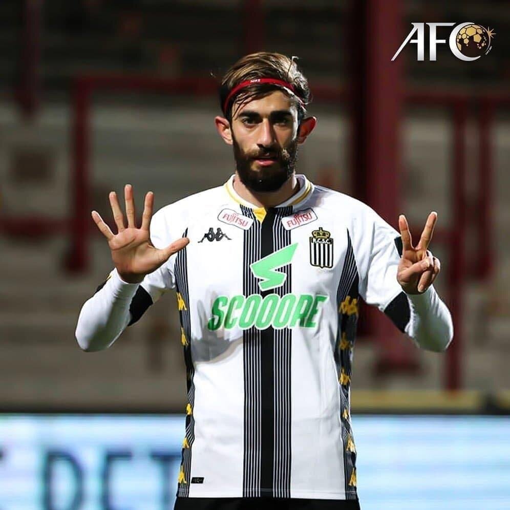 کار زیبای قلی‌زاده در بلژیک به یاد میناوند/ عکس