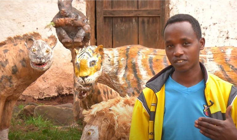 مجسمه های کاغذی