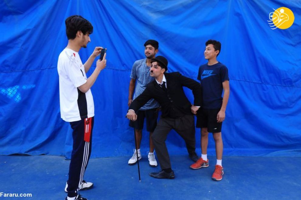 چارلی چاپلین پاکستان مشهور شد!/ تصاویر