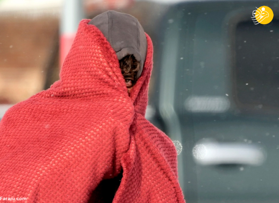 تگزاس یخ زد!/ تصاویر