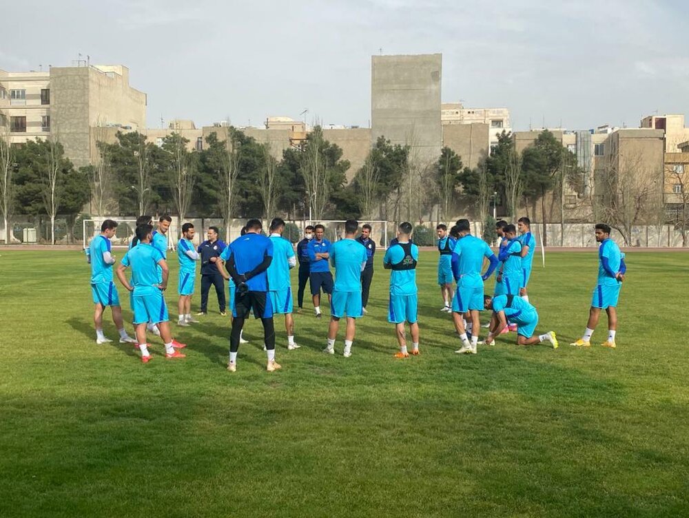 تمرین استقلال تحت تاثیر کرونا /عکس