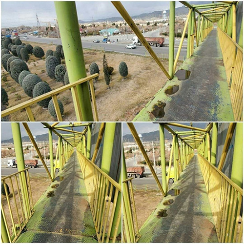 تسری از تندیس مشاهیر به دریچه فاضلاب و گارد ریل