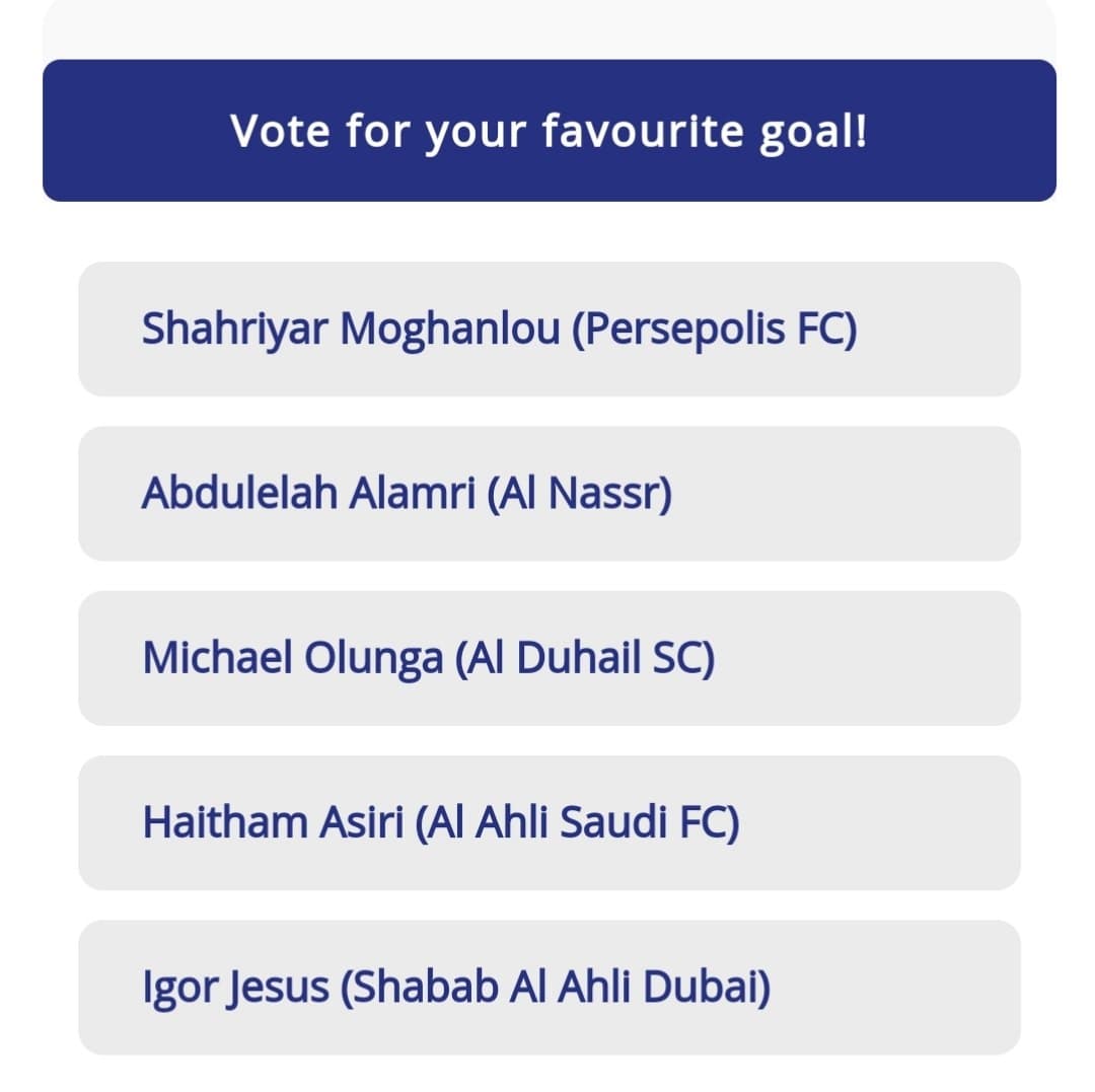 یک پرسپولیسی در نظرسنجی AFC/عکس