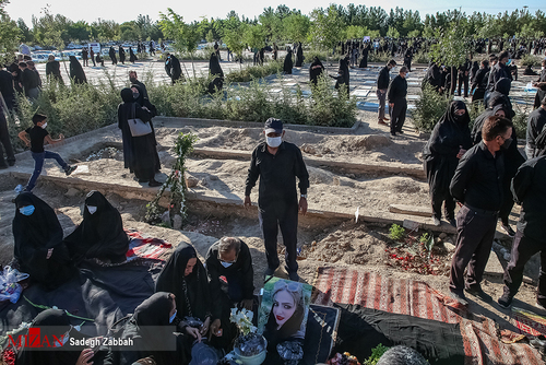 روز‌های نفس گیر آرامستان‌های مشهد/ به روایت تصاویر