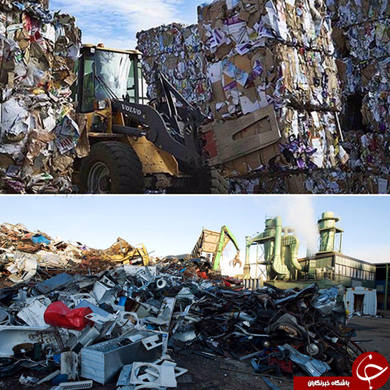 موفق ترین کشور در بازیافت زباله +تصاویر
