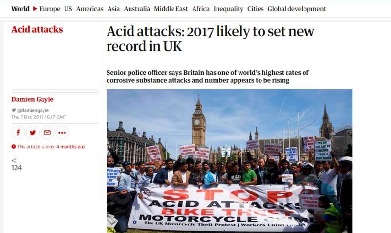 بحران اسیدپاشی و چاقوکشی در لندن/ زیر پوست پایتخت بریتانیا چه می‌گذرد؟ +عکس