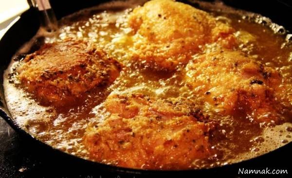 اصول صحیح سرخ کردن غذا نکات سرخ کردن