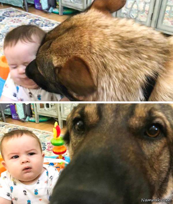 عکس جالب و خنده دار از بچه ها