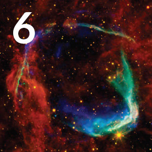 ابر نو اخترهایی که با چشم غیرمسلح مشاهده شده‌اند+تصاویر