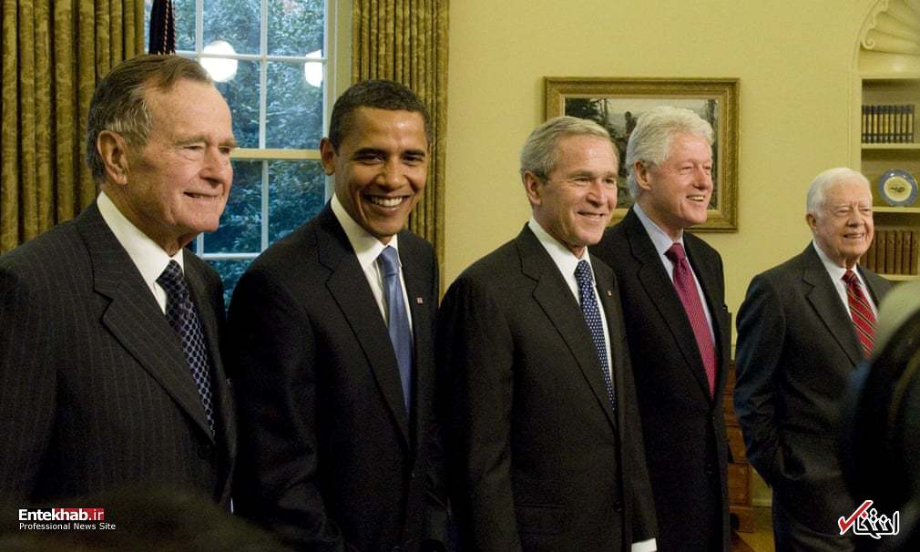 جورج بوش پدر به روایت تصویر